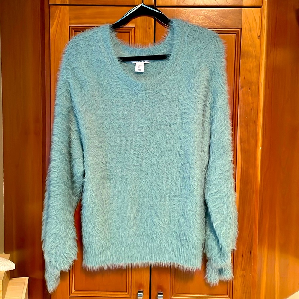 Boutique London Kaye Acrylic Furry Sweater Size L